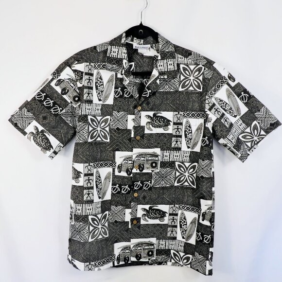 Made in Hawaii Short Sleeve Button Up Hawaiian Shirt Men's Size Medium - Picture 1 of 5
